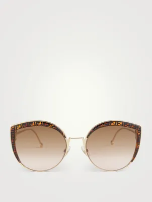 F Is Fendi Cat Eye Sunglasses