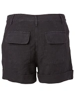 Le Beau Linen High-Waisted Shorts
