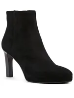 Roxana Suede Platform Ankle Boots
