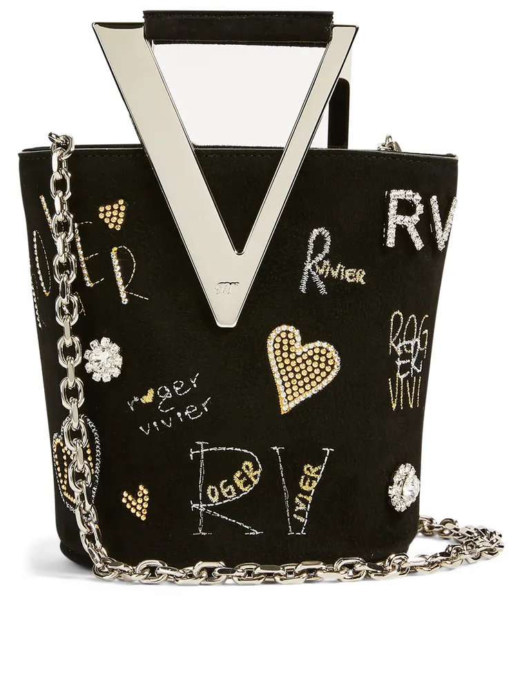 Mini RV Leather Bucket Bag