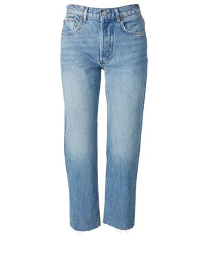 The Tommy High-Rise Straight Jeans