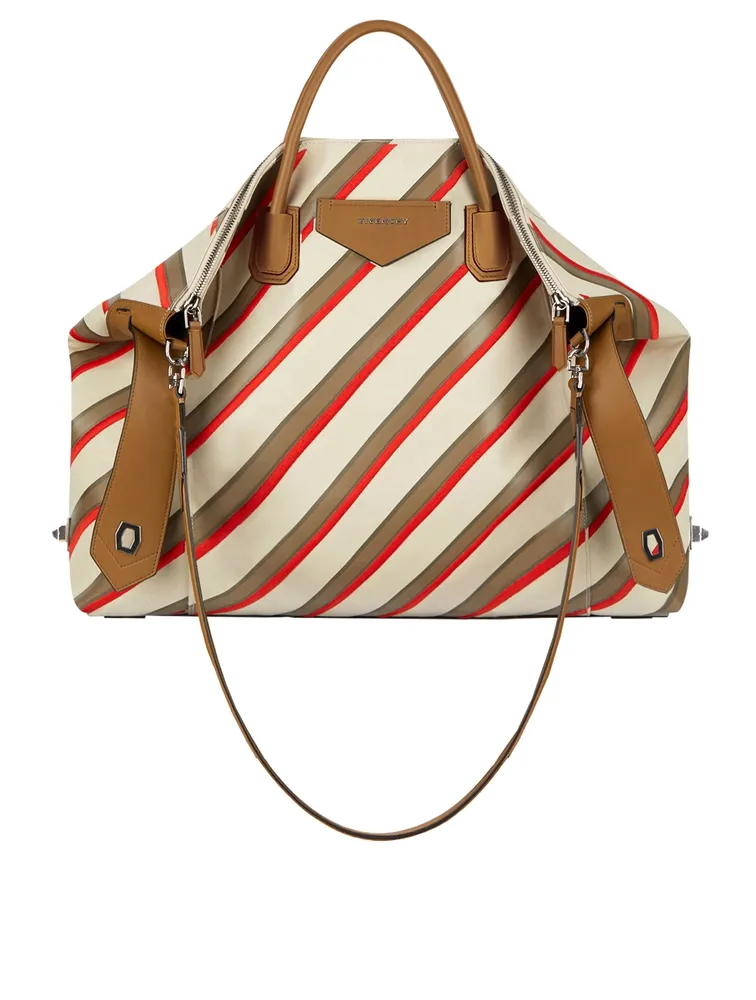 Large Antigona Soft Striped Bag