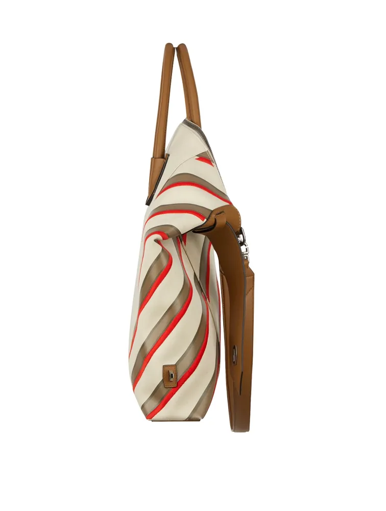 Large Antigona Soft Striped Bag