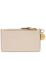 GV3 Zipped Leather Card Holder