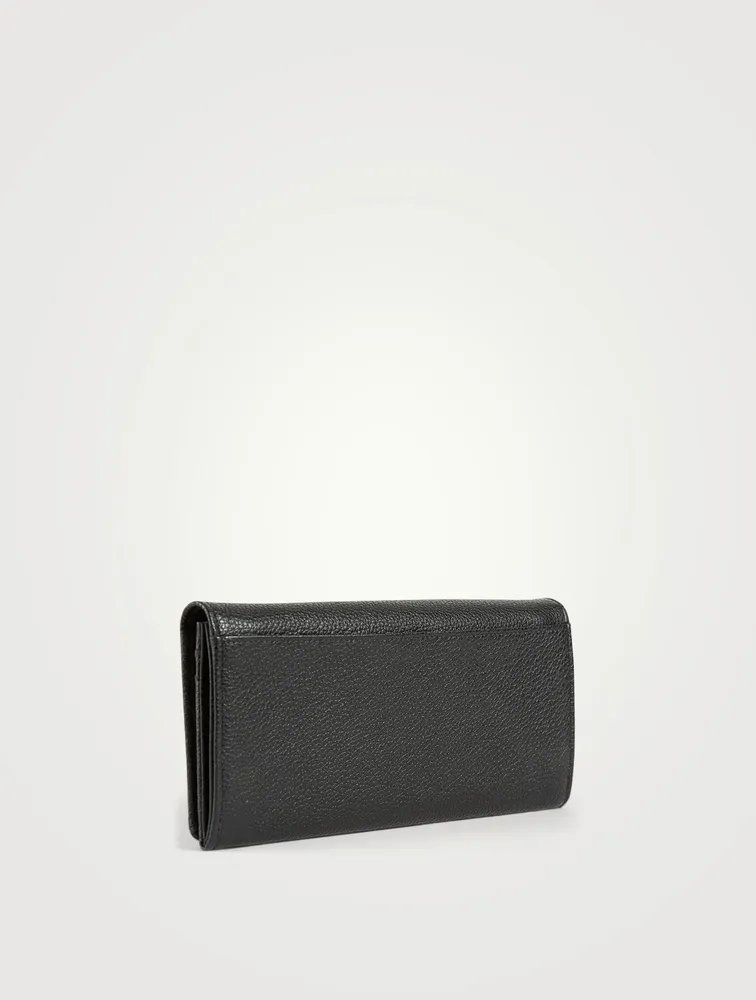 Le Foulonné Leather Long Continental Wallet