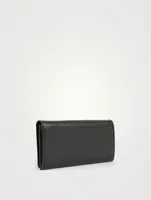 Le Foulonné Leather Long Continental Wallet