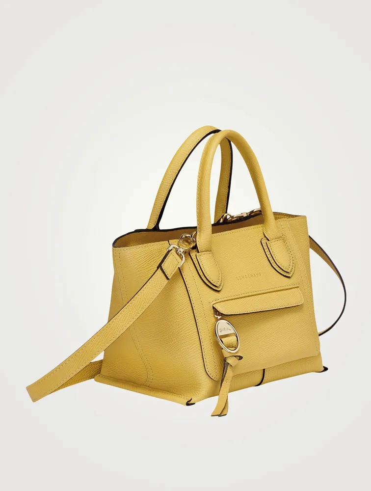 Small Mailbox Leather Top Handle Bag