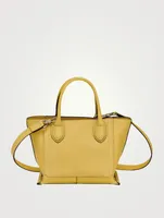 Small Mailbox Leather Top Handle Bag
