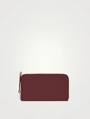 Le Foulonné Long Leather Zip-Around Wallet