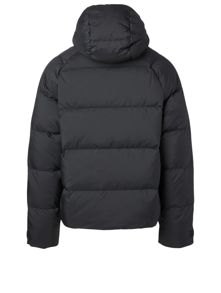 Puffer Down Jacket With Hood