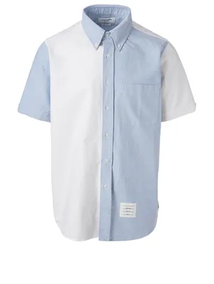 Funmix Cotton Short-Sleeve Shirt