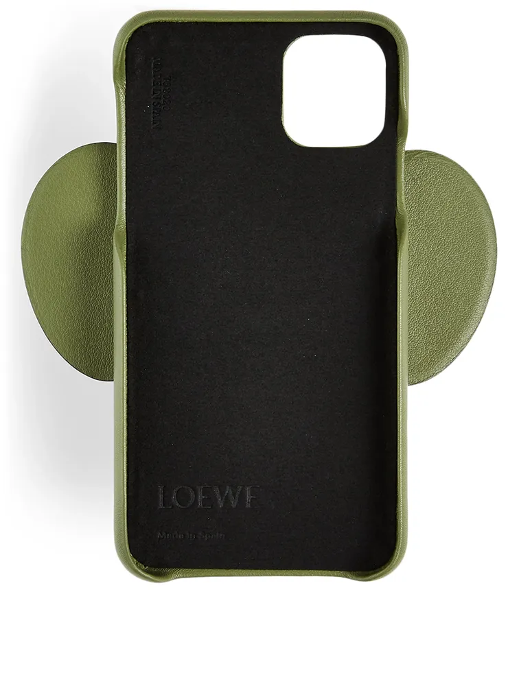 Elephant Leather Phone 11 Case