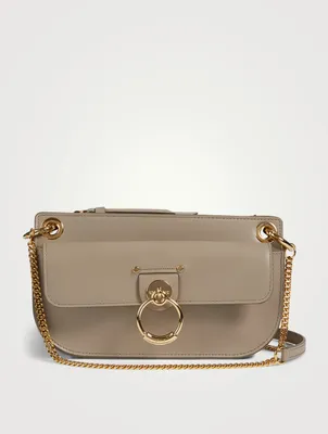 Mini Tess Leather Crossbody Chain Bag