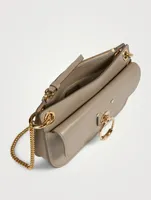 Mini Tess Leather Crossbody Chain Bag