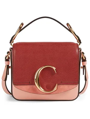 Mini Chloé C Leather Bag