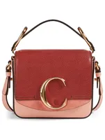 Mini Chloé C Leather Bag