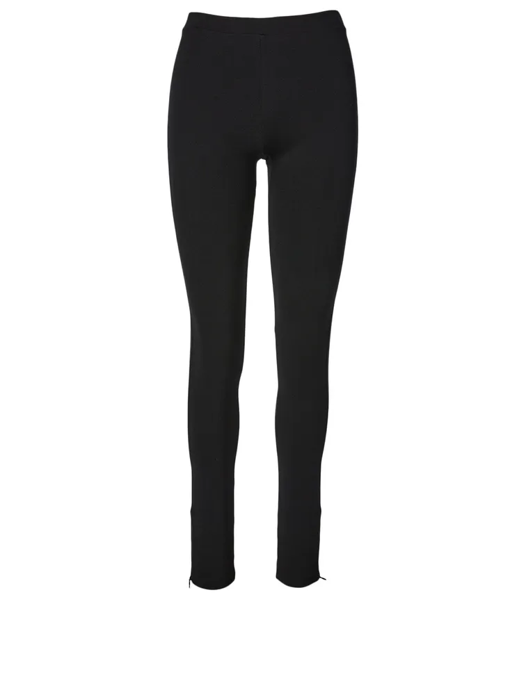 Cork Leggings With Slits