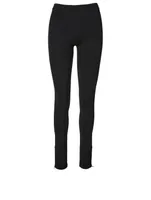 Cork Leggings With Slits