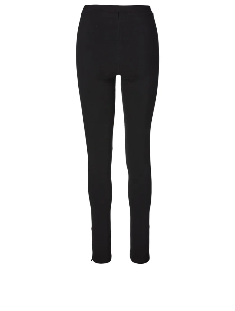 Cork Leggings With Slits