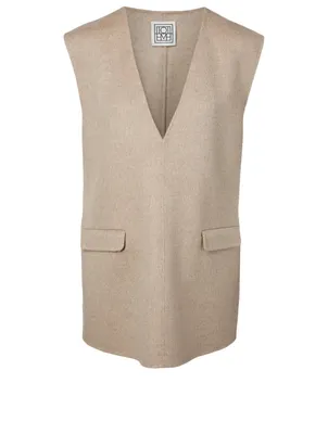 Alcoba Wool And Cashmere Vest