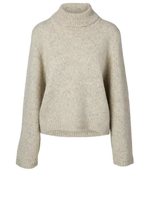 Ravenna Wool And Alpaca Turtleneck Sweater