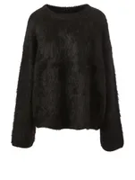 Biella Alpaca-Blend Oversized Sweater