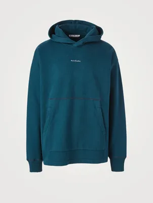 Cotton Oversized Hoodie With Logo