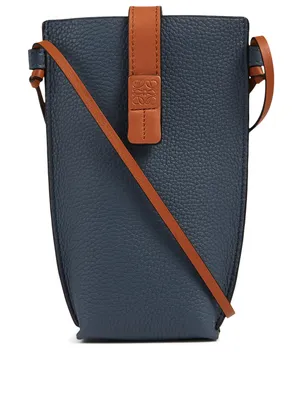 Pocket Leather Crossbody Bag