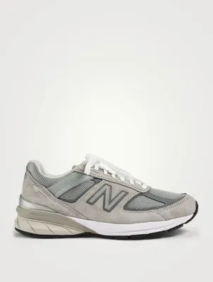 Made US 990v5 Leather And Mesh Sneakers