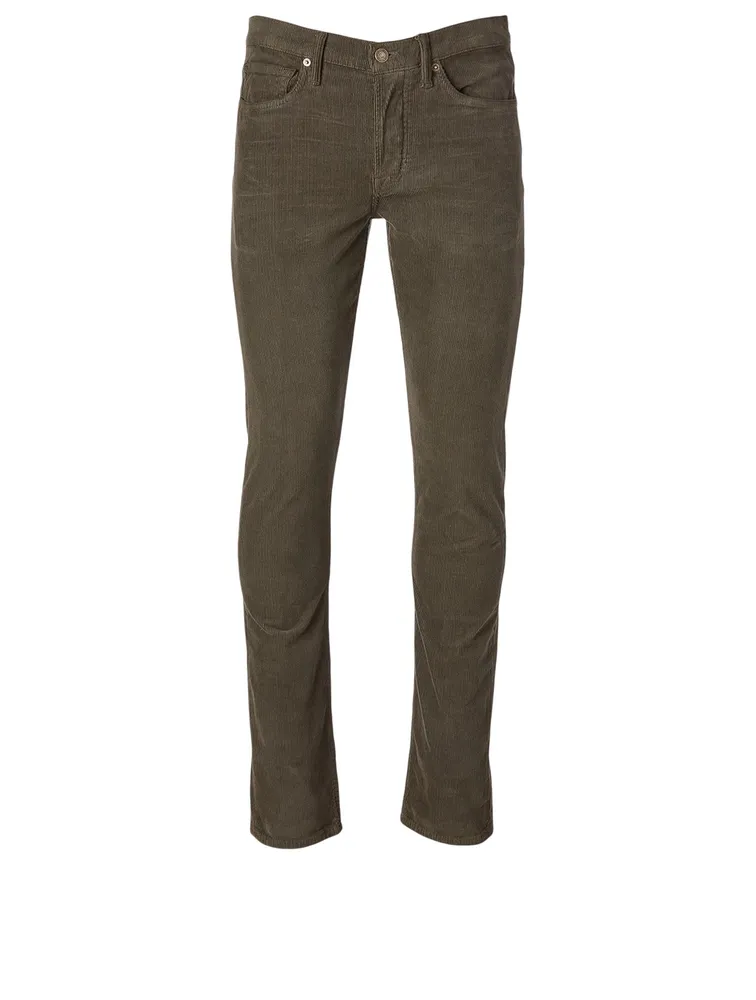 Corduroy Slim-Fit Jeans