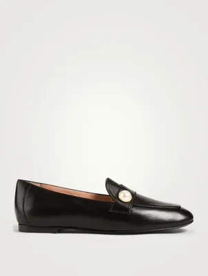 Payson Pearl Leather Loafers