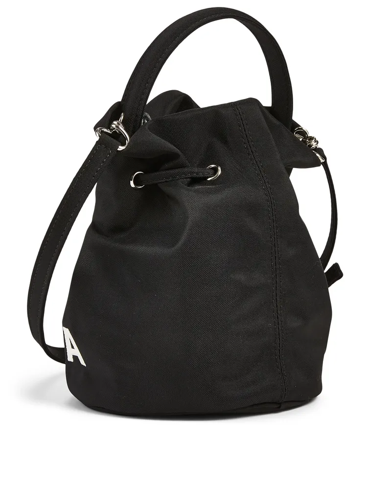 XS Wheel Drawstring Bucket Bag
