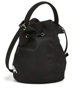 XS Wheel Drawstring Bucket Bag