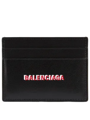 Leather Card Holder With Logo