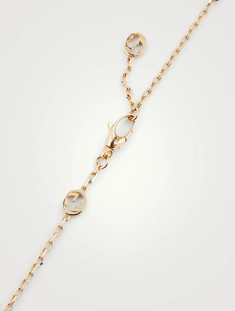 Interlocking G 18K Gold Chain Necklace