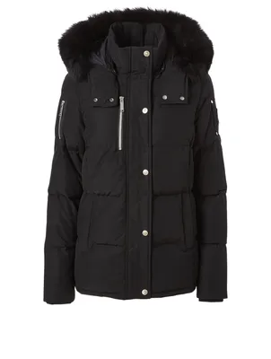 Rathnelly Down Jacket With Fur Hood