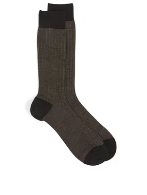 Picton Merino Wool Jacquard Socks