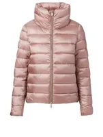 Iris Fitted Jacket With Stand Collar