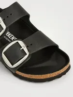 Arizona Big Buckle Leather Slide Sandals