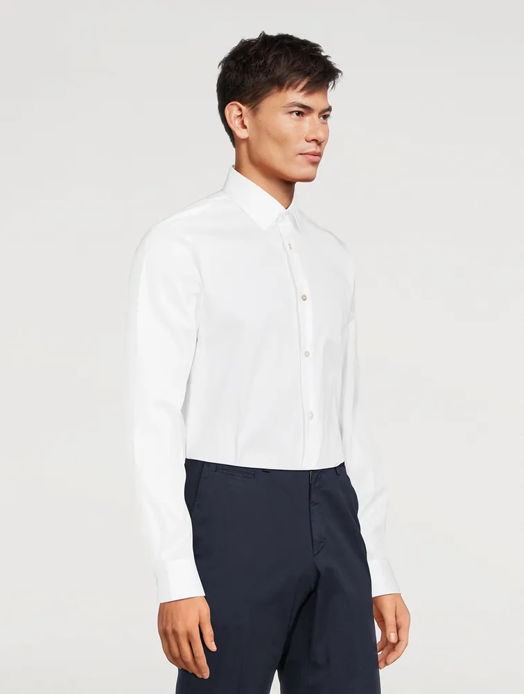 Cotton Stretch Dress Shirt