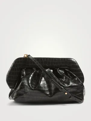 Bios Basic Croc-Embossed Eco Leather Bag