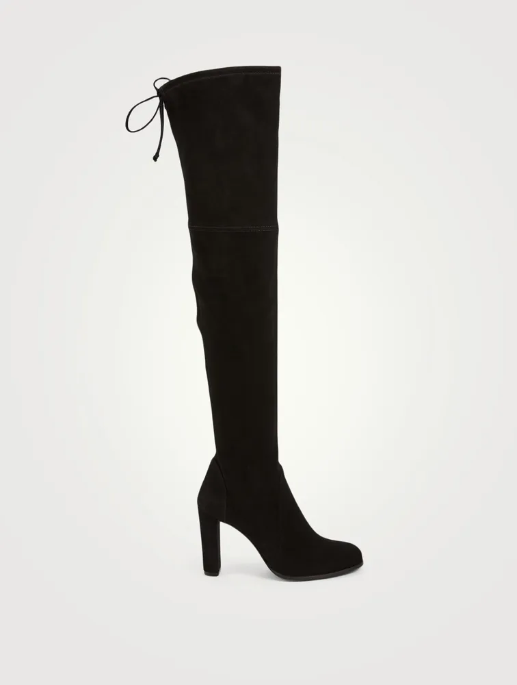Highland Stretch Suede Over-The-Knee Boots