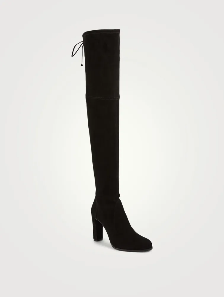 Highland Stretch Suede Over-The-Knee Boots