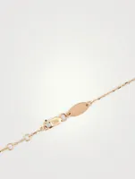 Illusion 18K Rose Gold Chain Necklace With Diamonds