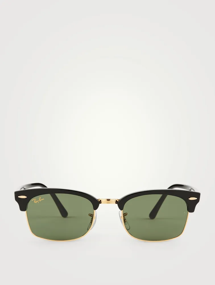 Square Legend Gold Clubmaster Sunglasses