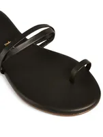 Leah Leather Sandals