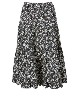 The Prairie Cotton Midi Skirt
