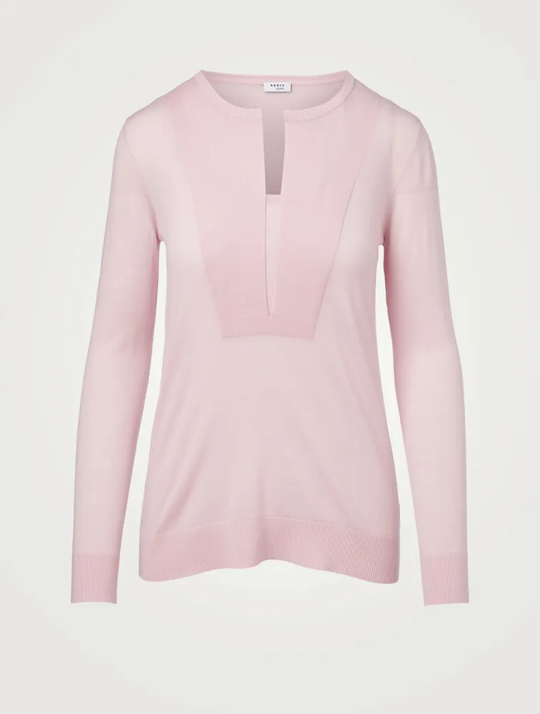 Wool Fleece Sweater