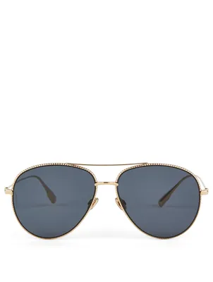 DiorSociety3 Aviator Sunglasses