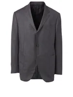Wool Two-Button Jacket